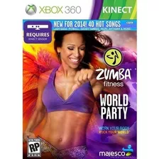 Zumba Fitness World Party - Xbox 360 - Novo Lacrado