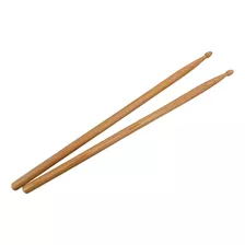 1 Par Baquetas Batería 5a Madera Nogal Americano Drumsticks 