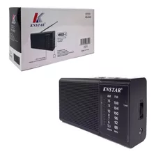 Radio Am-fm Análogo Portátil Conector 3.5 Mm Similar A Sony