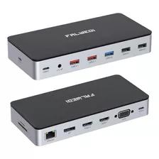 Estacion De Acoplamiento Usb C Para Computadora Portatil, Ba