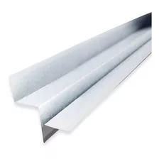 Tabica Metálica Lisa Pintada Forro Gesso Drywall 1,5mts 10un