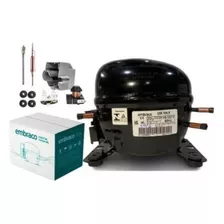 Motor Compressor 1/4+ Emr80hlp R134a Geladeira 220v Brindes