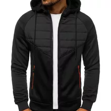 Sudadera Hombre Con Capucha Deportiva Con Cierre Hoodie