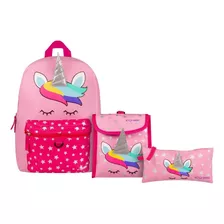 Mochila K-swiss Unicornio Rosa