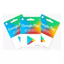 Gift Card Google Play Store R$50 Reais
