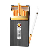 Cigarrera Con Encendedor ElectrÃ³nico Usb Arco Plasma 2 Es 1