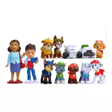 12 Figura Set Paw Patrol Patrulla Canina Juguet Envio Gratis