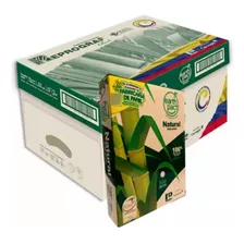 Resma Oficio Ecológica 75gr Papel Natural Caja X10 Reprograf