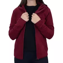 Jaqueta Feminina Lupo Sport Fleece Bordô - 77184001