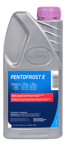 Anticongelante Pentofrost E Volkswagen Beetle 2008/2014 2.5l Foto 2