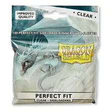 Dragon Shield Perfect Fit Sideloader Clear 100 Sleeves Size