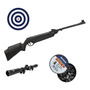 Carabina De Pressão Rossi Dione Sport Mh 5,5mm Mola Com Chumbinho E Alvos 5.5 Mm