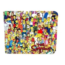 Billetera Ecocuero Los Simpsons Todos Los Personajes