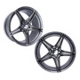 Juego 4 Tapones De Rin 14 Pulgadas Abs Tipo Volkswagen Gol