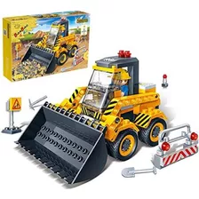 Bulldozer Toys Para Niños, Bloques De Construcción Para Niño