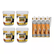 Kit 4 Tapa Tudo 5000 Pote 340g + 4 Zero Trinca Fissuras 420g