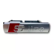 Emblema Metal Audi Parrilla S Line A1 A3 A4 A5 6 Q3 Q5 Tt S3