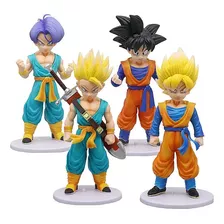 Figura Dragon Ball Super Saiyayin Colección Trunks Goten