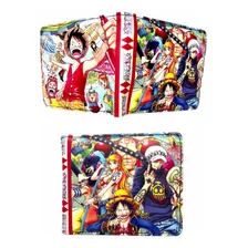 Billetera One Piece Manga Monkey Luffy Para Regalar 