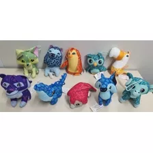 Coleção Bichinhos Animal Jam Mc Donalds 10 Pelúcias 2018