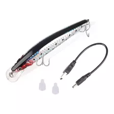 Señuelo De Pesca Luz Usb Led Recargable