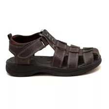 Sandalias Cuero Hombre Franciscanas Livianas Comodas Flex150