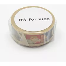 Cinta Mt Washi Tape Animal Kids (mt01kid010).