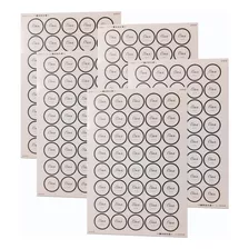 5 Planchas Stickers Adhesivos Tamaño A3/ Ideal Emprendedores