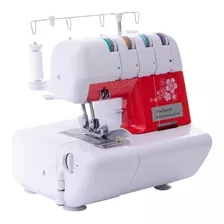 Máquina De Costura Overlock Sun Special Sun Point Ss-320 Portátil Vermelha 220v