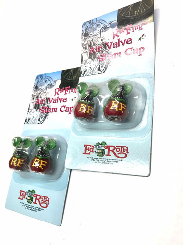 Accesorio Tapn Vlvula Rin Rat Fink 4pz Verde Foto 4