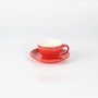 Tercera imagen para búsqueda de taza y plato de colores ideal arte latte 180 ml