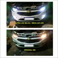 Kit Super Led Farol Baixo/alto/milha Onix!!