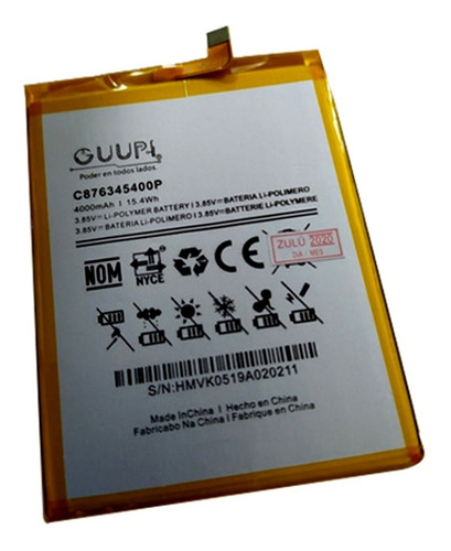Batería Blu G8 C876345400p (somos Tienda Física) 