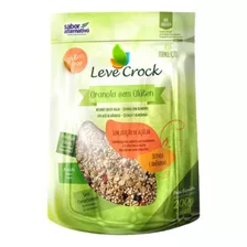 Granola Quinoa/amêndoa 0 Açúcar S/ Glúten Leve Crock 200g