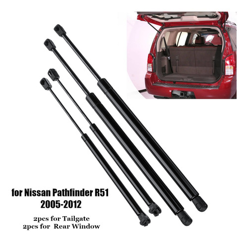 Amortiguadores De Maletero Para Nissan Pathfinder R51 05-12