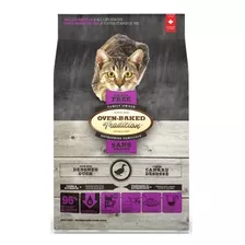 Alimento Oven-baked Tradition Grain Free Oven-baked Tradition Para Gato Sabor Pato En Bolsa De 2.27kg