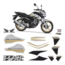 Adesivos Moto Honda Cg Titan 160 2019/2021 Especial 25 Anos