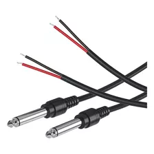 Siocen 2-pack 6ft Reemplazo 6.35mm Macho Enchufe A Cable Des