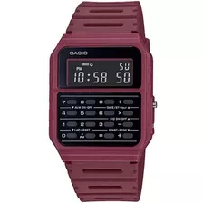 Reloj Casio Calculadora Ca-53wf-4b Digital - Rojo