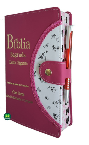 Bíblia Evangélica Feminina / Masculina Letra Grande E Harpa