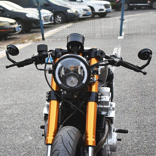 Espejo Retrovisor  Moto Camisa Mezclilla Con Antireflejantes Foto 8