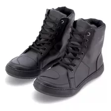 Zapatilla Moto Protecciones Bozaki Negra