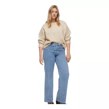 Sweater Mango Cuello Babydoll Extraible Curvy Plus Size 2xl