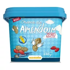 Pasta De Amendoim Zero Mandubim 230g 3 Unidades