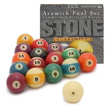 Aramith Stone - Juego De Bolas De Billar (2 1/4 Pulgadas, Gr