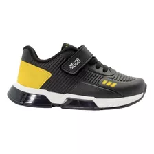 Tenis Klin Light 604034000 Para Niños-negro