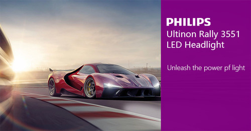  Foco Led Philips 9005(hb3) /9006 (hb4) Ultinon Rally 3551  Foto 2