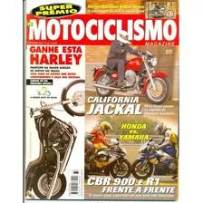 Revista Motociclismo 33 Jackal Honda Yamaha Cbr R1 Harley