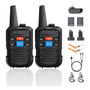 2 Radios Baofeng Bf-888s Uhf  Con Manos Libres Set-2