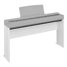 Estante L 200wh Branca Para Piano Digital P 225 Yamaha